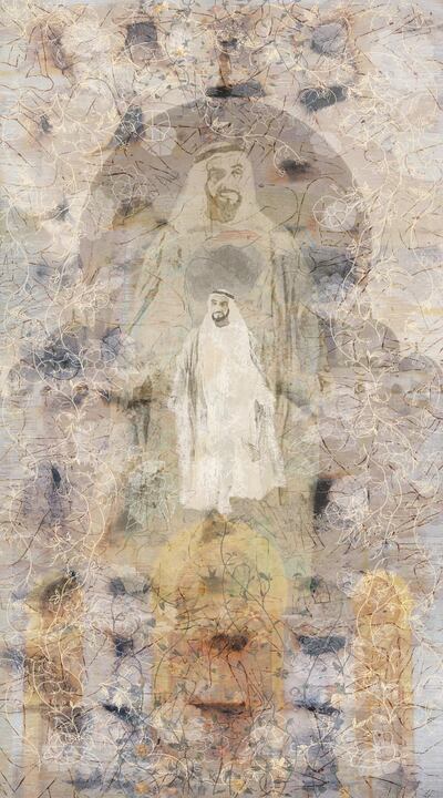 Father Zayed 1 by Ahn Moha. Courtesy Korea Festival