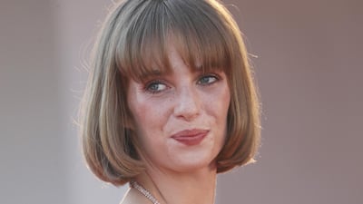 Maya Hawke is the daughter of Ethan Hawke and Uma Thurman (she looks just like her mum in 'Pulp Fiction' here). Getty Images