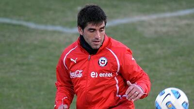 Al Wahda signed Chilean midfielder Marcos Estrada before the season but he has not appeared in a match yet because he is still nursing a groin injury. Rodrigo Arangua / EPA