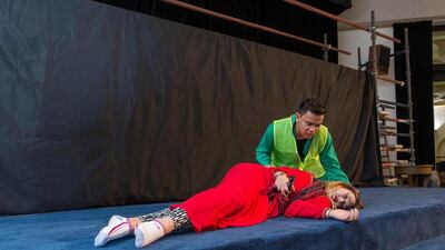 The Emirates Writers Union, supporting Emirati writing talent, is also involved, holding a competition for Emirati and international artists to contribute a painting, drawing or sculpture inspired by the themes in Woyzeck – Al Khayef. The best works will be displayed in and around the performances.