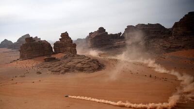 Competitors during the Stage 10. AFP
