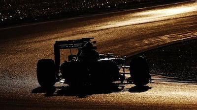 Lewis Hamilton of Mercedes GP during day three of Formula One Winter Testing at the Circuito de Jerez. Mark Thompson / Getty Images
