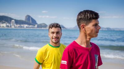 Ahmad and Qais. Courtesy Viva Rio