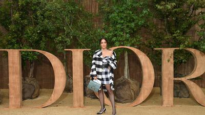 Karen Wazen attends the Christian Dior Womenswear show as part of Paris Fashion Week on September 24, 2019. Getty Images