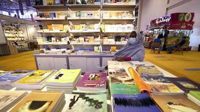 Stallholder Mariam Abdallah Ali at Sharjah International Book Fair.