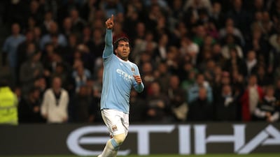 Carlos Tevez (July 2009). Corbis via Getty Images