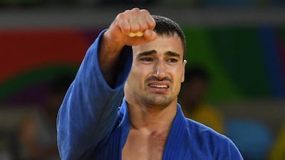 Sergiu Toma won bronze for the UAE at the Rio 2016 Olympic Games. AFP