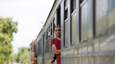 About 5,600 migrants crossed into Macedonia from Greece on Friday as they searched for a safe haven in Europe, leaving behind war and terror. About 365,000 refugees have risked their lives crossing the Mediterranean, often in flimsy boats, since January. Robert Atanasovski / AFP