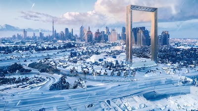 This image, viewed from Karama, is the first one Mulloor created.