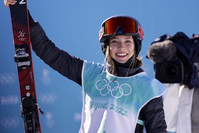 Eileen Gu won the women's freeski big air gold. Getty