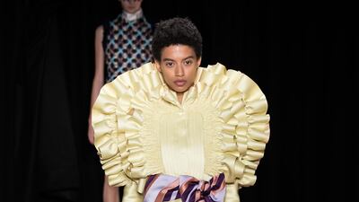 Viktor & Rolf Spring Summer Couture 2018 show. Francois Durand