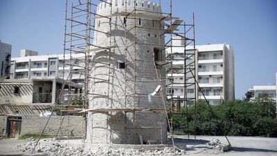 RAK is about to give the same treatment to 98 houses in the Old City area as it has to 14 towers. Ramesh / Al Ittihad