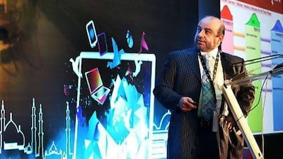 Saad Al Barrak oversaw Zain Group's ambitious expansion in 23 countries across Africa and the Middle East. Delores Johnson / The National