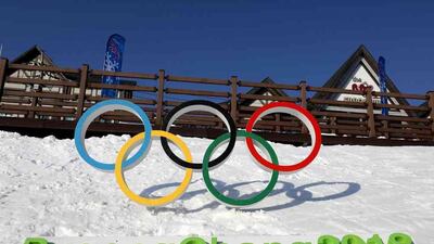 A joint female hockey team formed by the two nations will march together under a unification flag at the Winter Olympics' opening ceremony. Chung Sung-Jun/Getty Images