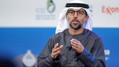 Suhail Al Mazrouei, the UAE’s Minister of Energy and Infrastructure. Victor Besa / The National