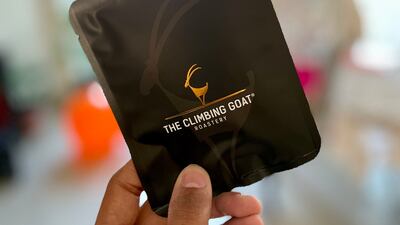 Take home a free drip bag upon purchasing anything from The Climbing Goat at Deepachika food hall in Nakheel Mall.