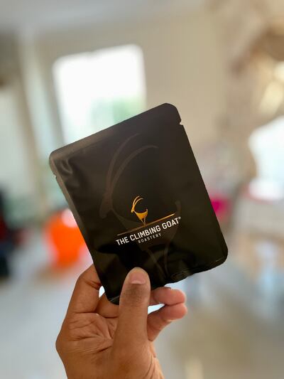 Take home a free drip bag upon purchasing anything from The Climbing Goat at Deepachika food hall in Nakheel Mall.