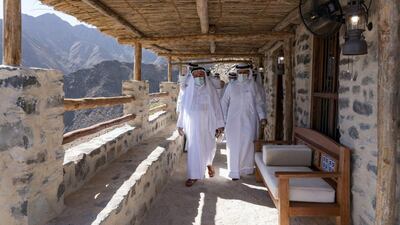 Sheikh Dr Sultan bin Muhammad Al Qasimi, Ruler of Sharjah, inaugurates new projects aimed at attracting tourists to the emirate. Wam