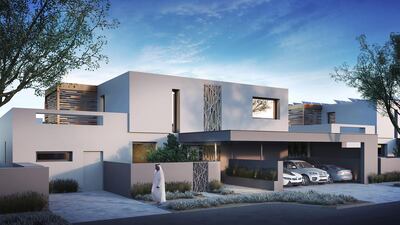 Masdar City’s proposed Eco Villas will be luxurious but sustainable homes. Courtesy Masdar