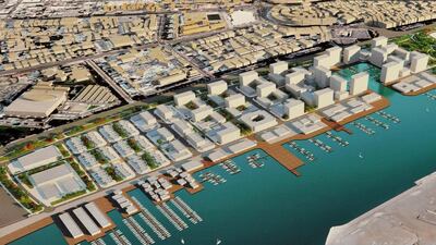 The Deira Waterfront masterplan in Dubai. Wam