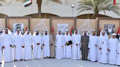 The reception was hosted by Saeed Al Nyadi to celebrate the wedding of his son Amer to the daughter of Ali Al Nuaimi. WAM