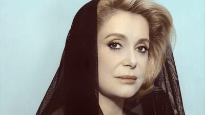 Catherine Deneuve, Paris, 2010. Courtesy Youssef Nabil / The Third Line.