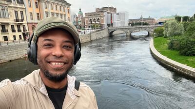 Saeed Saeed on a trip to Stockholm, Sweden. Photo: Saeed Saeed