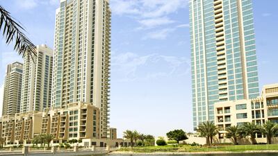 A one-bedroom apartment in The Greens, Dubai has hit the market. Courtesy of Better Homes