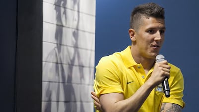 Stevan Jovetic has enjoyed spells in Fiorentina and Manchester City during his career. Mona Al-Marzooqi / The National