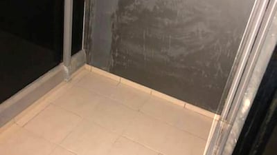 BEFORE: a makeover by Georgina Griffin's company Bespoke Balconies DXB. Courtesy Georgina Griffin