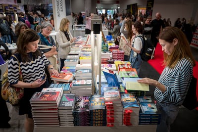 International book fairs offer Arab publishers the chance to network, increase exposure for their titles and secure translation deals. Getty Images