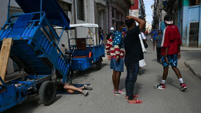 The embargo has meant many goods - including fuel and machine parts - cannot be shipped to Cuba. AFP