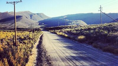 A dirt road outside Cape Town leads into the hills ready for exploration. Antonie Robertson