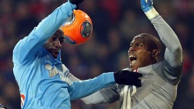 Vincent Enyeama has gone 1035 minutes since allowing a Ligue 1 goal. Pascal Rossignol / Reuters