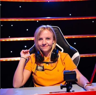 Ksenia Klyuenkova, 29, competes in 'Counter-Strike: Global Offensive' for Galaxy Racer eSports. Courtesy: Klyuenkova