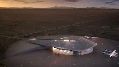 A conceptual design of Spaceport America by Foster + Partners.
