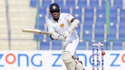 Sri Lanka's Angelo Mathews. AFP