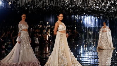 Manish Malhotra is known for his opulent bridal wear. Courtesy Manish Malhotra