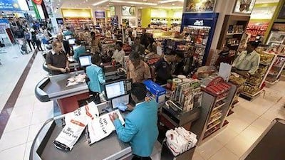 Dubai Duty Free recorded more than 22.4 million sales transactions. Jeff Topping / The National