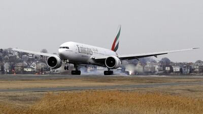 Emirates flew to 146 destinations in 83 countries by the end of September, up from 137 cities in 77 countries a year ago. The Boston Globe / Jessica Rinaldi / AP Photo
