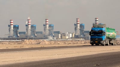 Rumaylah oil field near Basra. Iraq has yet it pay Iran money it owes for importing gas. AFP
