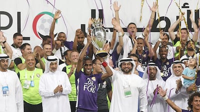 Al Ain won the 2015 Arabian Gulf Super Cup. Photo: Aletihad
