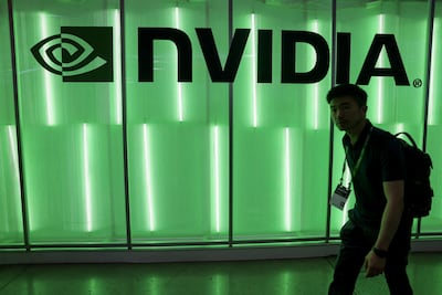 Nvidia shares dropped almost 10 per cent on Tuesday, erasing $278.9 billion in market value. Reuters