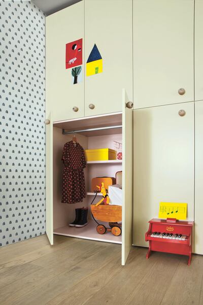 Building your own cabinet allows you to dictate how wide and tall it will be, and how much space you want to dedicate for specific items. Photo: Go Modern Furniture