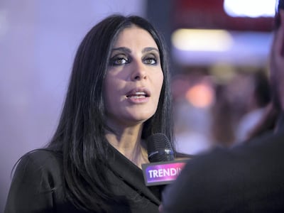 Nadine Labaki is creating a film for the Women's Pavilion. Leslie Pableo / The National.