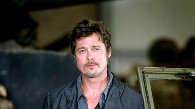 Brad Pitt is due to arrive in Abu Dhabi this month for filming on War Machine. Chris Jackson / Getty Images for Sony