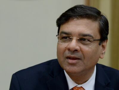 Reserve Bank of India governor Urjit Patel. AFP