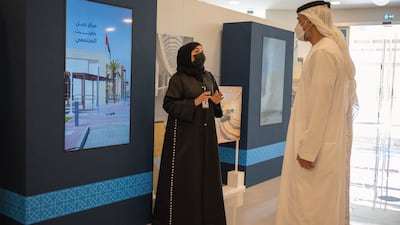 Sheikh Khaled bin Mohamed visits Jebel Hafeet Community Centre in Al Ain.