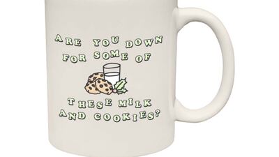 'Are you down?' mug, Dh73, Ariana Grande.