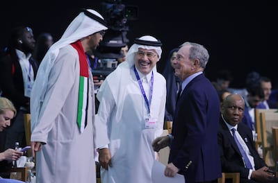 The strengthening of ties to the world has had benefits that extend far beyond the Gulf. That was clear to see when Michael Bloomberg attended Cop28 in Dubai in 2023. Getty